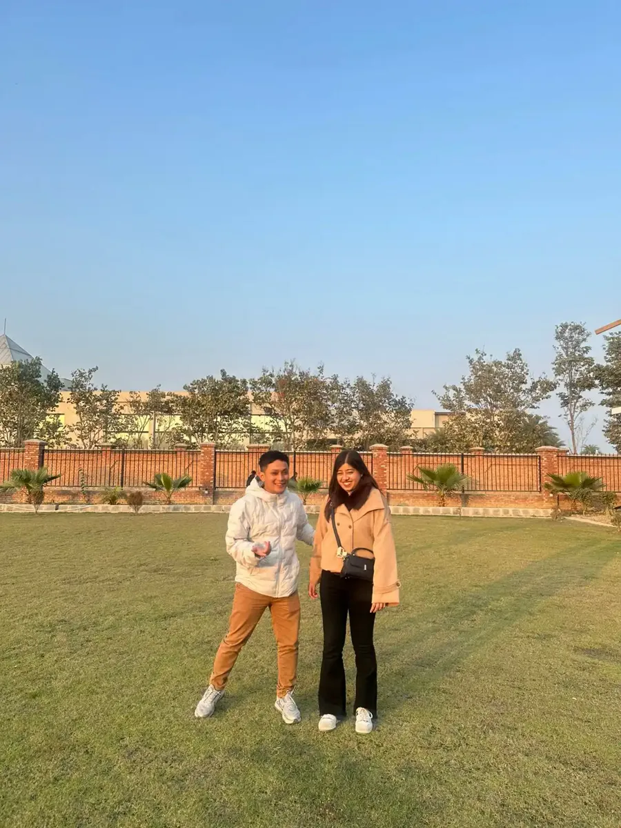 Yash and Sneha at Barasinghe